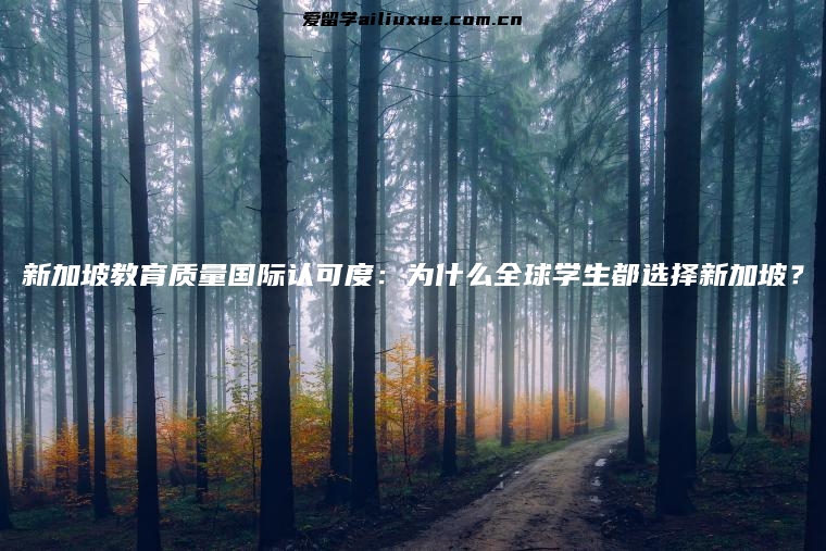 新加坡教育质量国际认可度：为什么全球学生都选择新加坡？