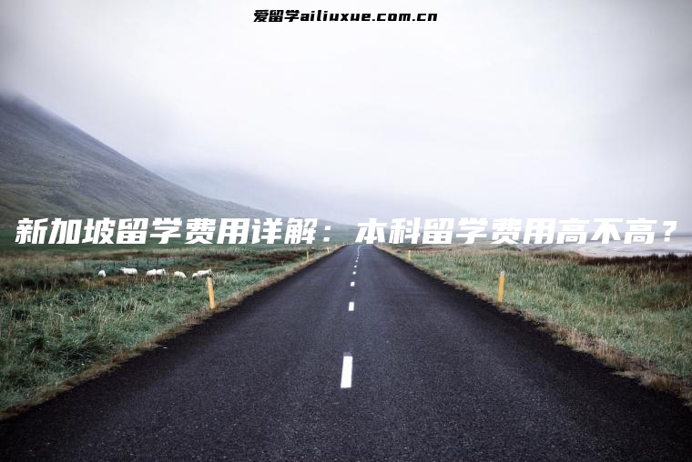 新加坡留学费用详解：本科留学费用高不高？