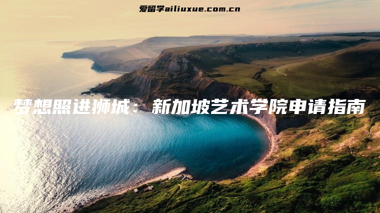 梦想照进狮城：新加坡艺术学院申请指南