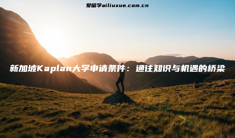 新加坡Kaplan大学申请条件：通往知识与机遇的桥梁