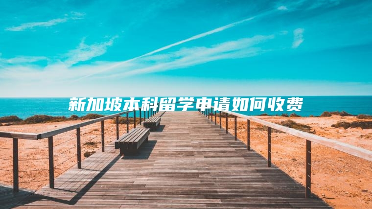 新加坡本科留学申请如何收费